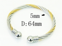 HY Wholesale Bangles Jewelry Stainless Steel 316L Fashion Bangle-HY38B0985PT