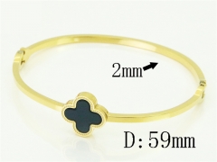 HY Wholesale Bangles Jewelry Stainless Steel 316L Fashion Bangle-HY04B0039HKW