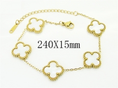 HY Wholesale Bracelets 316L Stainless Steel Jewelry Bracelets-HY35B1034MB