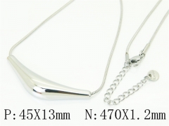 HY Wholesale Stainless Steel 316L Jewelry Hot sale Necklaces-HY30N0393ML