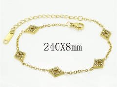 HY Wholesale Bracelets 316L Stainless Steel Jewelry Bracelets-HY30B0271HRR