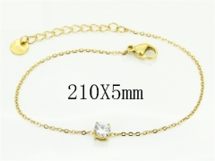 HY Wholesale Bracelets 316L Stainless Steel Jewelry Bracelets-HY25B0451NL