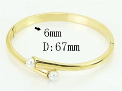 HY Wholesale Bangles Jewelry Stainless Steel 316L Fashion Bangle-HY80B2159H25