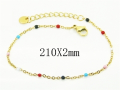 HY Wholesale Bracelets 316L Stainless Steel Jewelry Bracelets-HY25B0478ME