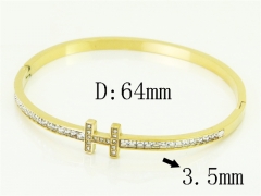 HY Wholesale Bangles Jewelry Stainless Steel 316L Fashion Bangle-HY04B0113HNW