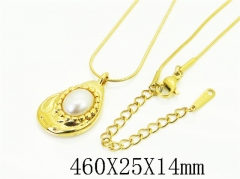 HY Wholesale Stainless Steel 316L Jewelry Hot sale Necklaces-HY48N0136GML