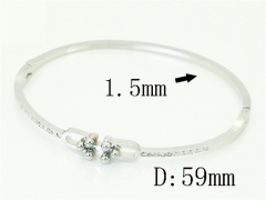 HY Wholesale Bangles Jewelry Stainless Steel 316L Fashion Bangle-HY04B0018HLX