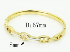 HY Wholesale Bangles Jewelry Stainless Steel 316L Fashion Bangle-HY80B2205HIE