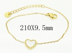 HY Wholesale Bracelets 316L Stainless Steel Jewelry Bracelets-HY25B0413NL