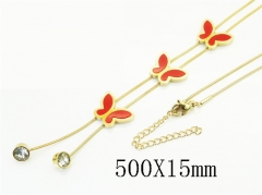 HY Wholesale Stainless Steel 316L Jewelry Hot sale Necklaces-HY62N0580NX