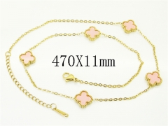 HY Wholesale Stainless Steel 316L Jewelry Hot sale Necklaces-HY62N0605OV