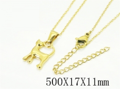 HY Wholesale Stainless Steel 316L Jewelry Hot sale Necklaces-HY30N0352MD