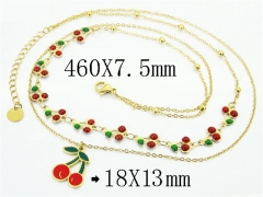 HY Wholesale Stainless Steel 316L Jewelry Hot sale Necklaces-HY32N0953HHE