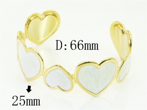 HY Wholesale Bangles Jewelry Stainless Steel 316L Fashion Bangle-HY80B2176HID