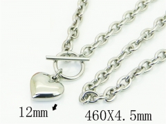 HY Wholesale Stainless Steel 316L Jewelry Hot sale Necklaces-HY30N0143ML