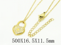 HY Wholesale Stainless Steel 316L Jewelry Hot sale Necklaces-HY30N0366MC