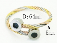 HY Wholesale Bangles Jewelry Stainless Steel 316L Fashion Bangle-HY38B1005HJD