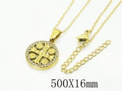 HY Wholesale Stainless Steel 316L Jewelry Hot sale Necklaces-HY30N0318NS