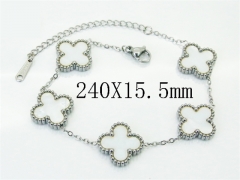 HY Wholesale Bracelets 316L Stainless Steel Jewelry Bracelets-HY35B1026LS