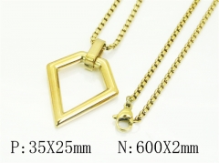 HY Wholesale Stainless Steel 316L Jewelry Hot sale Necklaces-HY49N0012SML