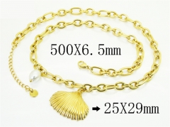 HY Wholesale Stainless Steel 316L Jewelry Hot sale Necklaces-HY30N0138HWL