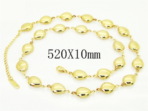 HY Wholesale Stainless Steel 316L Jewelry Hot sale Necklaces-HY80N1044HHC