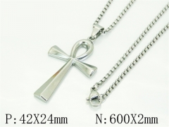 HY Wholesale Stainless Steel 316L Jewelry Hot sale Necklaces-HY49N0008MR