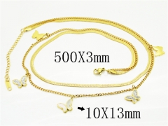 HY Wholesale Stainless Steel 316L Jewelry Hot sale Necklaces-HY80N1063HGG