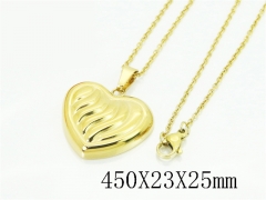 HY Wholesale Stainless Steel 316L Jewelry Hot sale Necklaces-HY74N0281OL