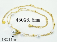 HY Wholesale Stainless Steel 316L Jewelry Hot sale Necklaces-HY32N0957HEL