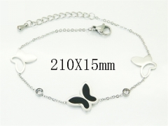 HY Wholesale Bracelets 316L Stainless Steel Jewelry Bracelets-HY47B0252NL