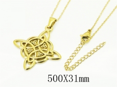 HY Wholesale Stainless Steel 316L Jewelry Hot sale Necklaces-HY30N0374ML