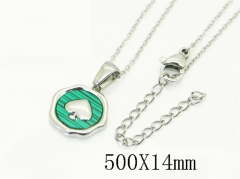 HY Wholesale Stainless Steel 316L Jewelry Hot sale Necklaces-HY30N0200ELL