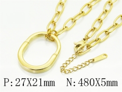 HY Wholesale Stainless Steel 316L Jewelry Hot sale Necklaces-HY80N1062PL