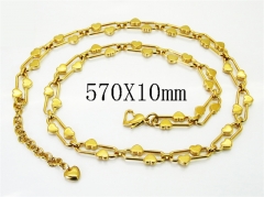 HY Wholesale Stainless Steel 316L Jewelry Hot sale Necklaces-HY61N1142JKL