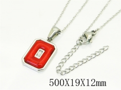 HY Wholesale Stainless Steel 316L Jewelry Hot sale Necklaces-HY30N0238RLL