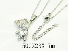 HY Wholesale Stainless Steel 316L Jewelry Hot sale Necklaces-HY30N0383LZ