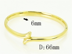 HY Wholesale Bangles Jewelry Stainless Steel 316L Fashion Bangle-HY04B0118HKS