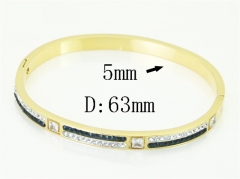 HY Wholesale Bangles Jewelry Stainless Steel 316L Fashion Bangle-HY04B0027HMR