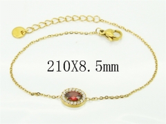 HY Wholesale Bracelets 316L Stainless Steel Jewelry Bracelets-HY25B0436HIE