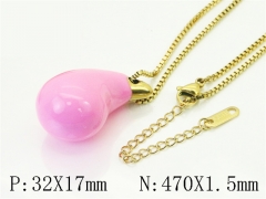 HY Wholesale Stainless Steel 316L Jewelry Hot sale Necklaces-HY32N0913HHS