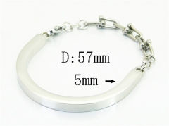 HY Wholesale Bracelets 316L Stainless Steel Jewelry Bracelets-HY80B2224HKX