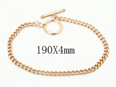 HY Wholesale Bracelets 316L Stainless Steel Jewelry Bracelets-HY92B0080JD