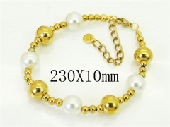 HY Wholesale Bracelets 316L Stainless Steel Jewelry Bracelets-HY41B0251HLR