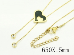 HY Wholesale Stainless Steel 316L Jewelry Hot sale Necklaces-HY62N0574LW