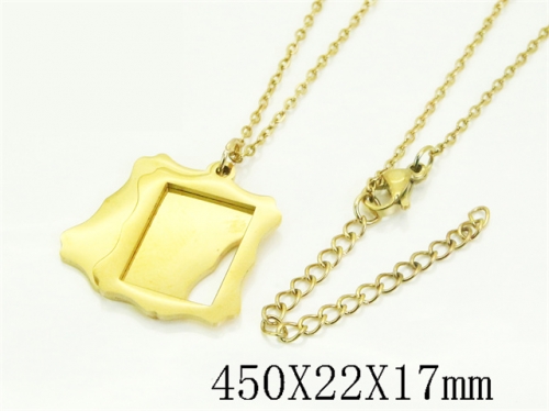 HY Wholesale Stainless Steel 316L Jewelry Hot sale Necklaces-HY49N0032LC