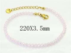 HY Wholesale Bracelets 316L Stainless Steel Jewelry Bracelets-HY25B0470SNL