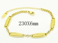 HY Wholesale Bracelets 316L Stainless Steel Jewelry Bracelets-HY19B1432HEE