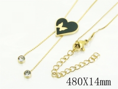 HY Wholesale Stainless Steel 316L Jewelry Hot sale Necklaces-HY49N0034SKL