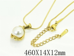 HY Wholesale Stainless Steel 316L Jewelry Hot sale Necklaces-HY48N0145VML